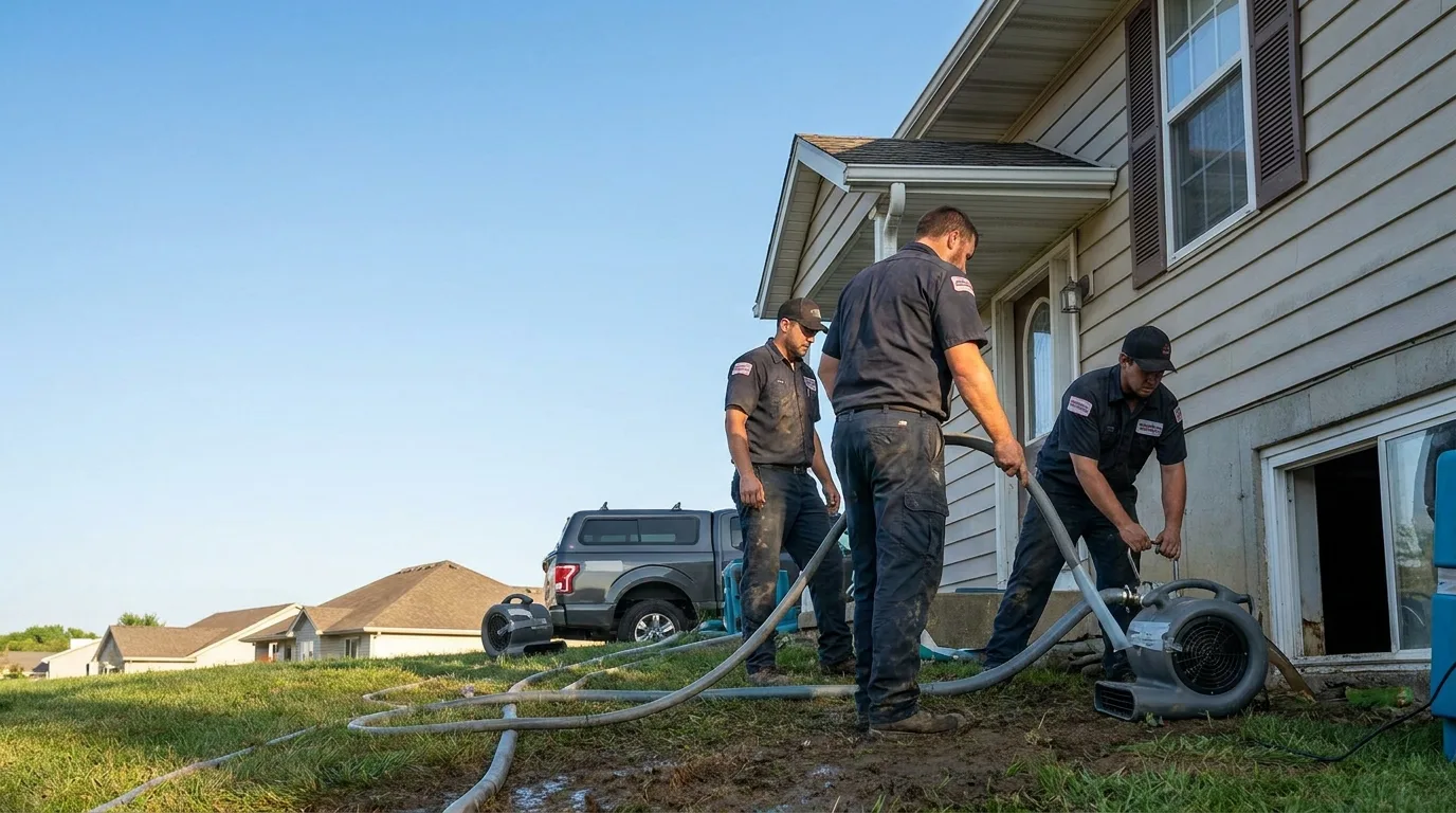 Water Removal in Morrisonville, IL near me